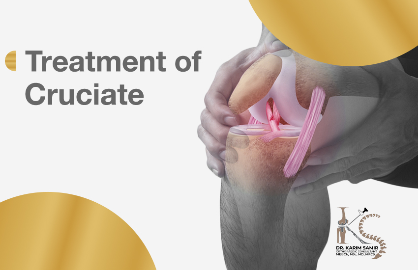 Treatment of cruciate ligament injuries