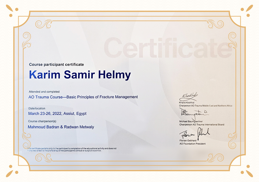 CERTIFICATES6