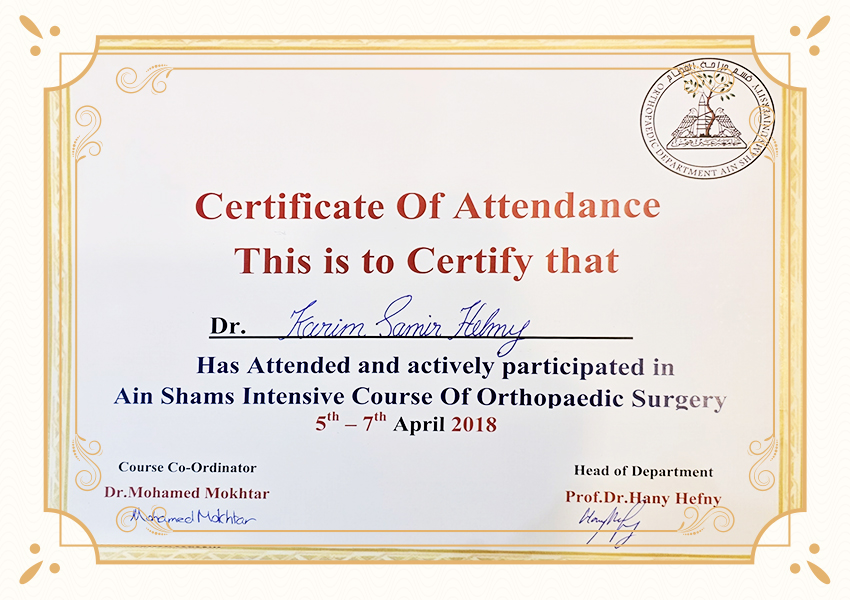 CERTIFICATES7