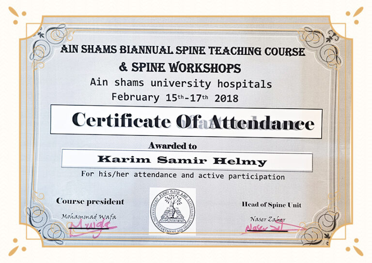 CERTIFICATES9