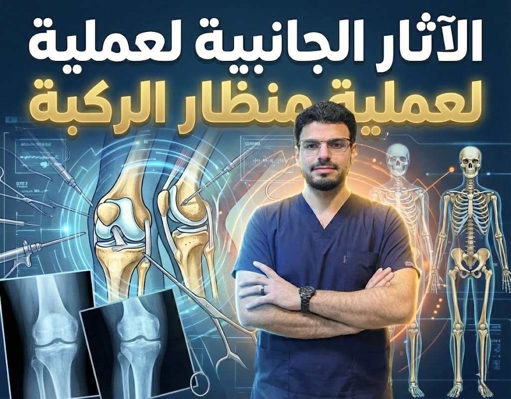 الآثار الجانبية لعملية منظار الركبة: دكتور كريم سمير